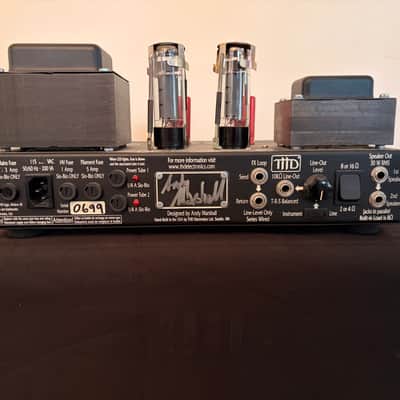 THD BiValve 30 Class-A 30-Watt 2x12 Guitar Half Stack 2000s - Black and Silver image 3