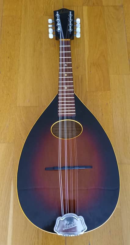 levin mandolin by herman carlson levin 54 taranto 1960 - glosy burst image 1