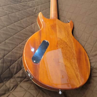 Aria 212-MK2-BK Pro II Bowery Chambered Construction Nato Body &Neck 6-String Electric Guitar w/Case image 8