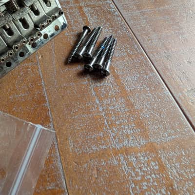 Fender Stratocaster Guitar Tremolo Bridge Heavy Block PW29 - Chrome image 2
