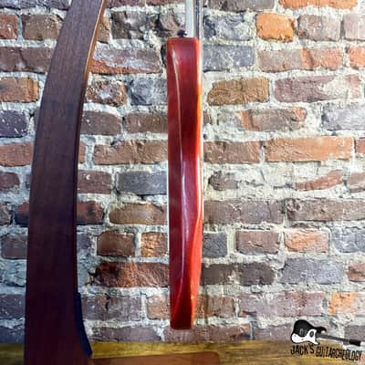 Weeping Willow Lutherie Custom T/S-Style Hybrid Electric Guitar (2000s - Red Trans) image 6