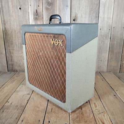 Vox AC15 Two Tone Version 7 Third Circuit EF86 1960 - Two Tone Grey image 4