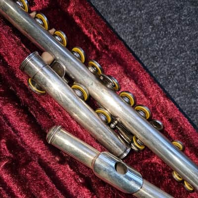 Yamaha YFL-225S Flute, Very Good Condition, made in Japan image 6