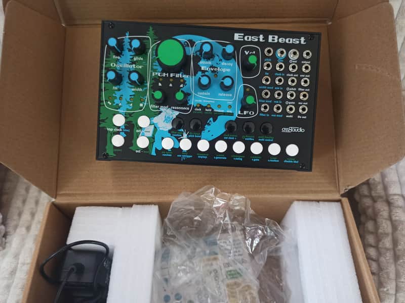 Cre8Audio East Beast Semi-Modular Analog Synthesizer 2022 - Present - Black image 1