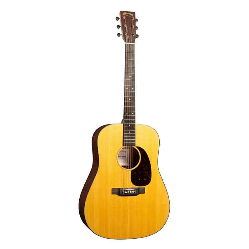 Martin  Road Retro D-10E Dreadnought Spruce / Sapele Satin W/ Softshell Case image 1
