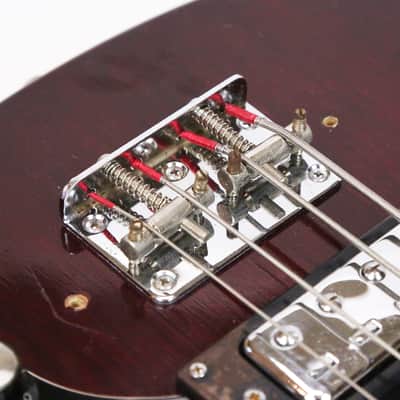 1973 Teisco Del Rey Vintage Lawsuit Era MIJ Gibson EB-3 SG Electric Bass Guitar Copy – ’70s UnBranded Global Made in Japan EB3 Short Scale Bass w/ OSSC image 13