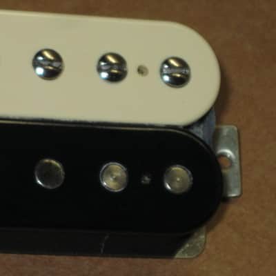 ONE new old stock very near A+ Epiphone ACPNHZCB-4 Alnico Classic Pro Bridge Humbucker, Zebra, 8.1k - Alnico V, solder connection, 4 conductor + screws & springs (from 2023) part of Epiphone's Pro Series Line of Humbuckers (which is called ProBUCKER) image 9