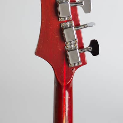 Guild Jet Star Solid Body Electric Bass Guitar (1966), ser. #SD-240, original gig bag case. image 6