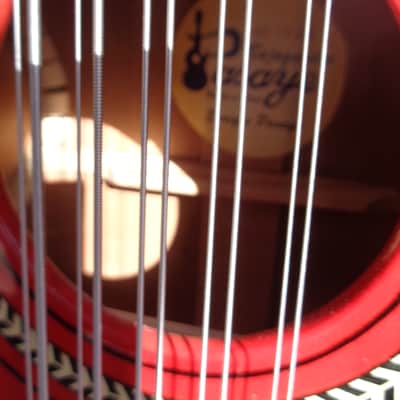 Pasaye Bajo Quinto 2019 Transparent Diablo Red image 9