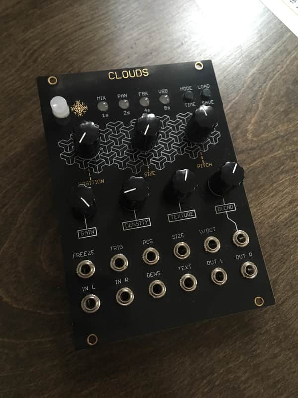 Mutable Instruments Clouds Eurorack Synth Module Oscillosaurus Panel image 1