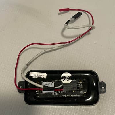 2015 USA Seymour Duncan Dino Cazares 7 String Black Bridge Position Active Humbucker Guitar Pickup & EMG Wiring Pots image 12