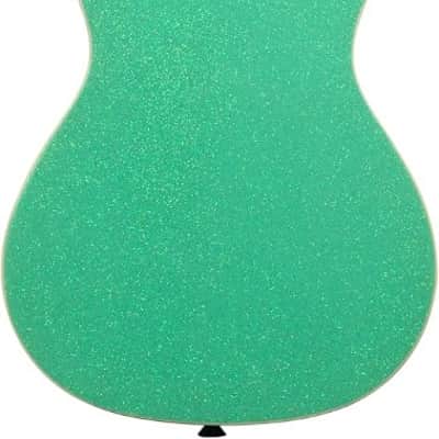 Kala KA-SPRK-GREEN Gatsby Green Sparkle Concert Ukulele with Bag image 2