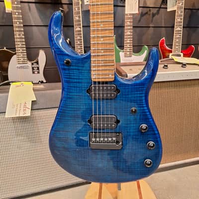 Ernie Ball Music Man John Petrucci Signature JP15-6 2026 - Ultramarine Flame 7.6 pounds stunning neck! image 9