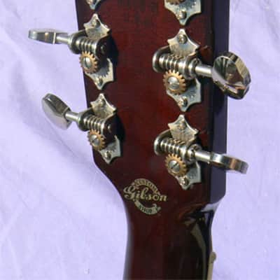 2001 Gibson Advanced Jumbo Luthier's Edition: Brazilian, Adirondack, Gleaming Condition! image 9
