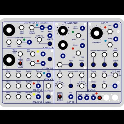 Tobinski/Dannysound Blue Monosynth 2000s image 3