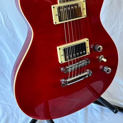 Anthem PST20 LP Style Single Cutaway Electric Guitar 2009 - Translucent Red image 3