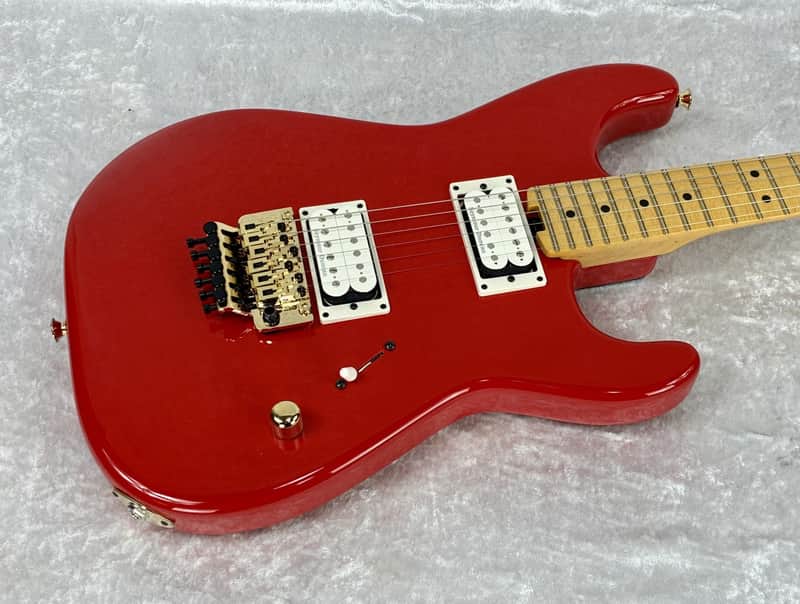 IN-STOCK! CHARVEL AMERICAN NEO-CLASSIC SAN DIMAS SD1 HT MAPLE / FERRARI RED image 1