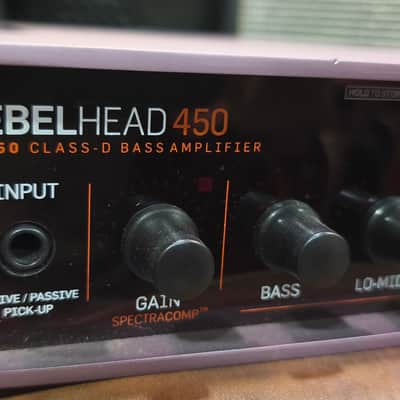 TC Electronic RH450 450w Bass Amp Head 2010s - Black image 5