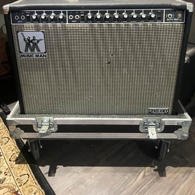 Music Man 212-HD One Thirty 2-Channel 130-Watt 2x12" Guitar Combo 1974 - 1979 - Black image 1