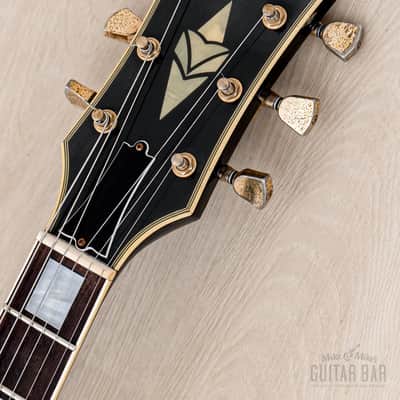 1985 Greco EGC68-500 Custom Black Beauty Vintage Guitar w/ Screamin PAFs & Case, Japan Fujigen image 4