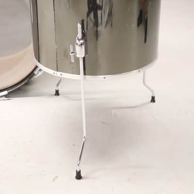 Slingerland 4pc Concert Tom Drum Kit Set Black Chrome Over Maple Vintage 1970's image 21