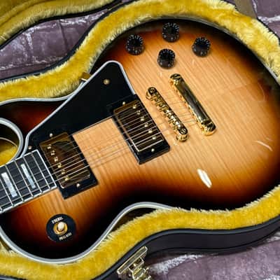 Epiphone Inspired by Gibson IGC Les Paul Custom Sedona Burst New Unplayed Auth Dlr 10lb11oz #487 image 5