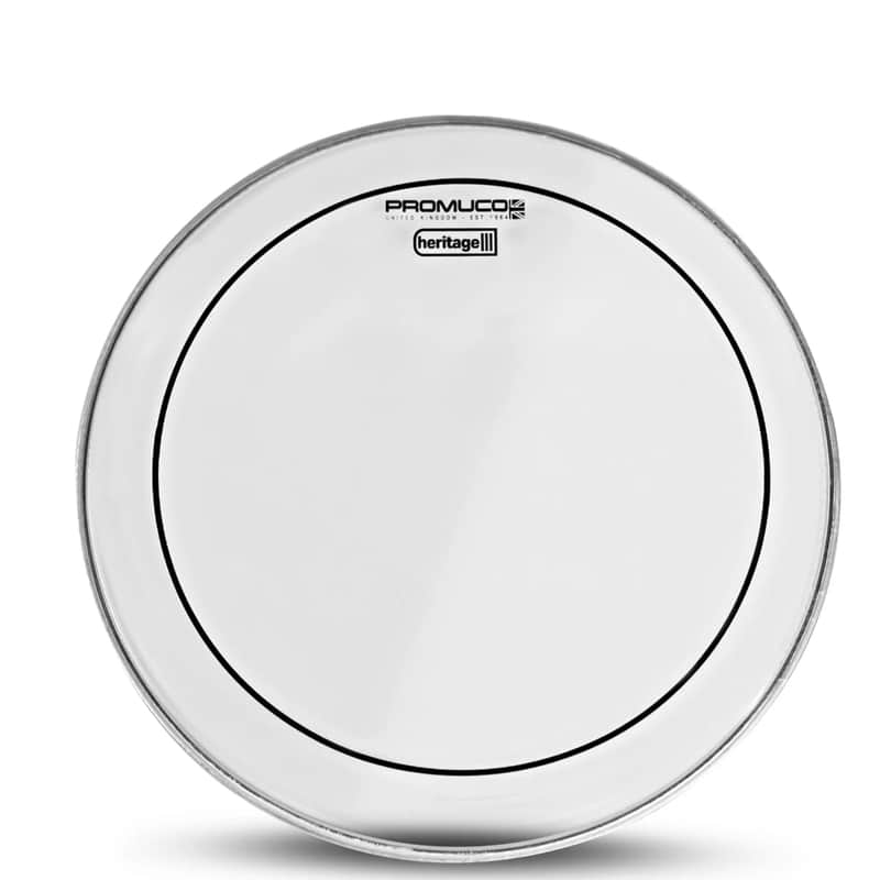 Promuco Heritage Tom Drumhead 2-Ply Oil-Filled Clear -14" image 1