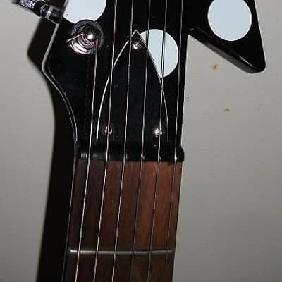 Randy Rhoads Black & White Polka Dot Flying V w/Rare 80's Earth III Python Strap image 9