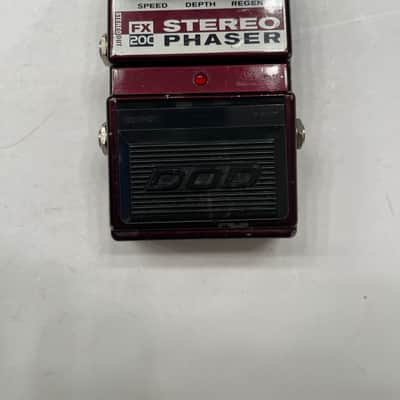 DOD Digitech FX20C Stereo Phasor Analog Phase Shifter Guitar Effect Pedal image 1
