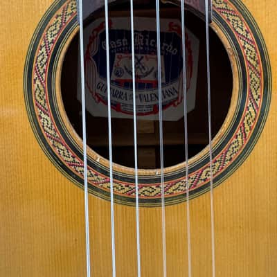 Casa Ricardo Guitarra tipo Valencia 1975 - Vintage- Good Condition image 19
