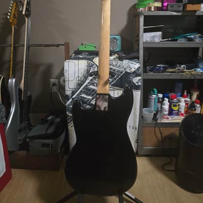 Fender Music Master 1977 - Black Nitro image 6