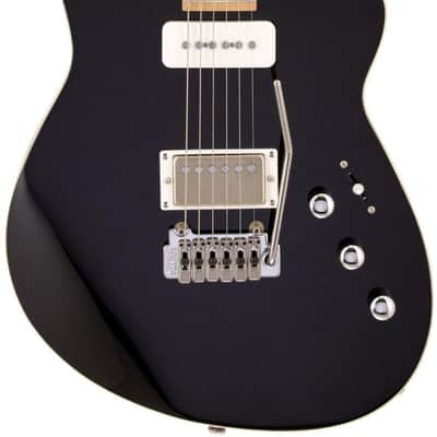 Reverend Kingbolt H90 Electric Guitar - Midnight Black with Maple Fingerboard image 1