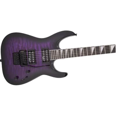 Jackson JS32Q Dinky DKA Transparent Purple Burst - Electric Guitar image 7