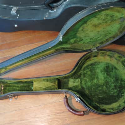 circa 1920 vintage antique banjolin banjo case Gibson MB-4 mandolin image 2