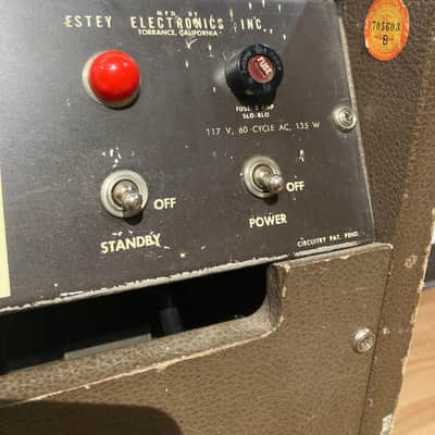 Magnatone Model 260 Custom 200 Series 2-Channel 35-Watt 2x12" Guitar Combo 1950s - Brown image 9