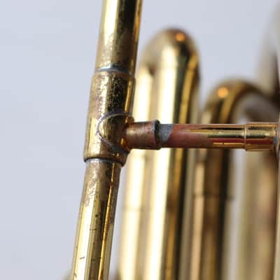 Dynasty Marching Bb French Horn w/York AL-TRU 9L Mouthpiece image 8