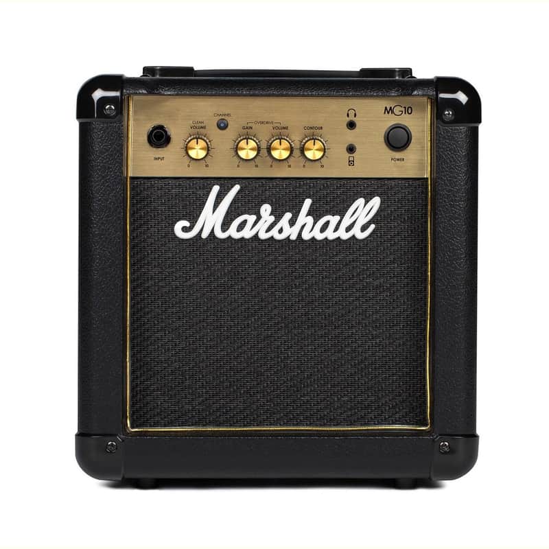 Marshall MG10 Gold 10w Electric Guitar Amplifier 2021 Black image 1