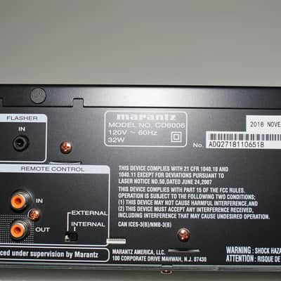 Marantz Cd 6006 image 3