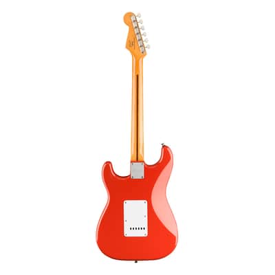 Used Squier Classic Vibe '50s Stratocaster - Fiesta Red w/ Maple FB image 8