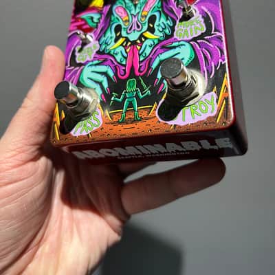 Abominable Electronics Hellmouth 2000s - Sparkle red new art image 3