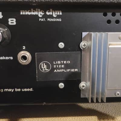 Vintage Univox Mobile Ohm U130L Guitar/Bass Amp - 1974 Made In USA image 9