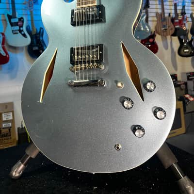 Epiphone Dave Grohl DG-335 Semi hollowbody Electric Guitar - Pelham Blue FREE PLEK! 225 image 1
