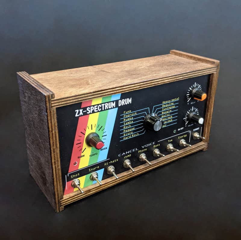 ZX Spectrum Drum Machine | Reverb