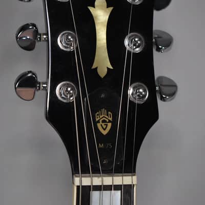 2000s DeArmond Guild M-75 Sunburst Finish Solid Body Electric Guitar image 15