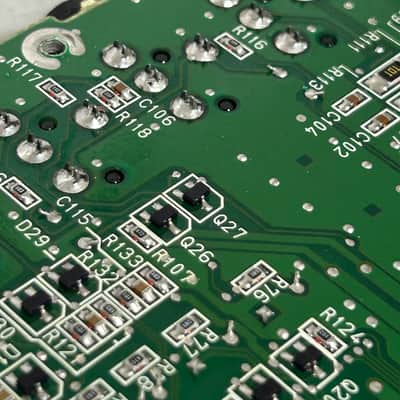 Resoldered Roland Boss GR-30 gr30 gr GK Guitar Synthesizer New internal Battery image 18