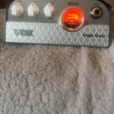 Vox MV50 High Gain 50-Watt Guitar Amp Head 2018 - Present - Chrome image 2