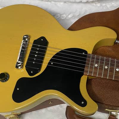 NEW! Gibson Les Paul Junior DC Double Cut - TV Yellow - Authorized Dealer - Only 6.5 lbs - G07219 image 2