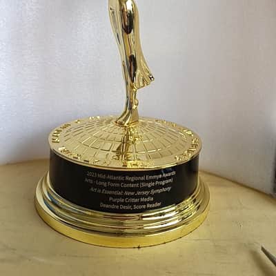 Emmy Award Television National Replica Life Size Trophy 1:1 Statue Prize image 3