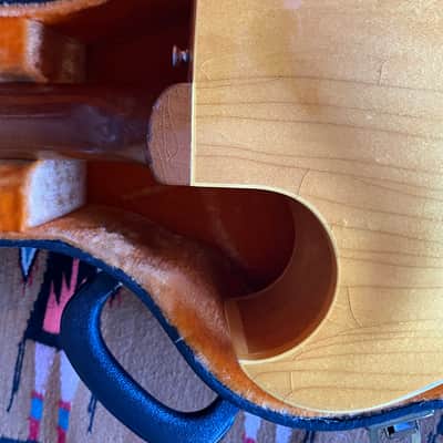 1968 Gibson ES-175DN Natural Blonde All Original Metheny Jazz Box image 16