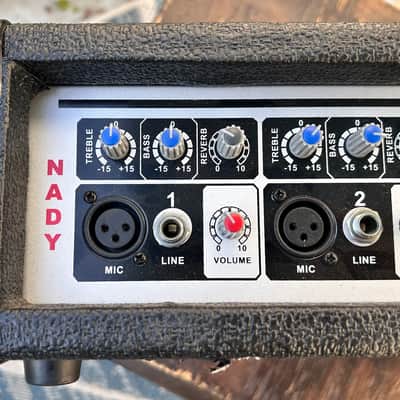 Nady MPM-4130x2 4-Channel Powered Mixer 2010s - Black/Silver image 2